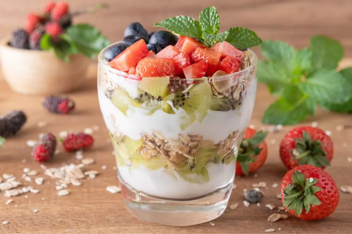 Parfait de Frutas Simples, Refrescante e Delicioso